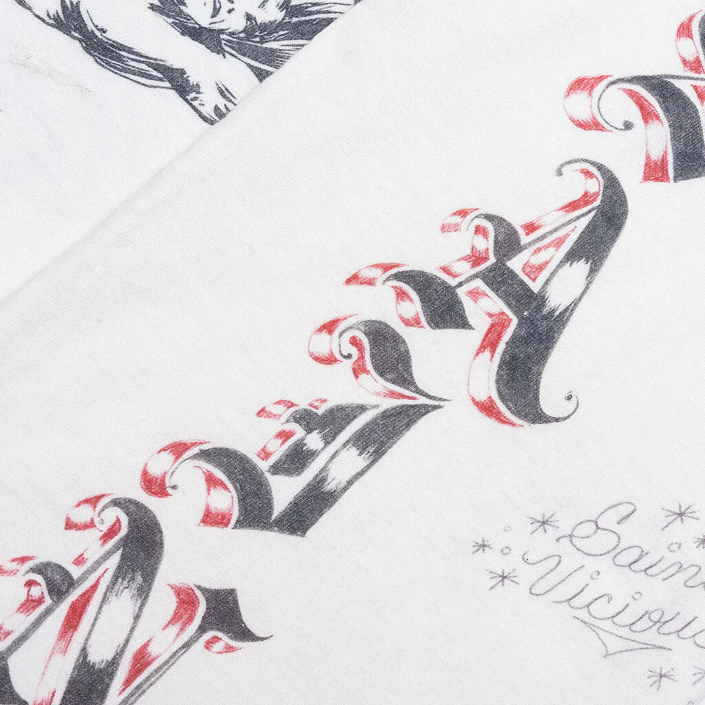 Drawing L S Tee White