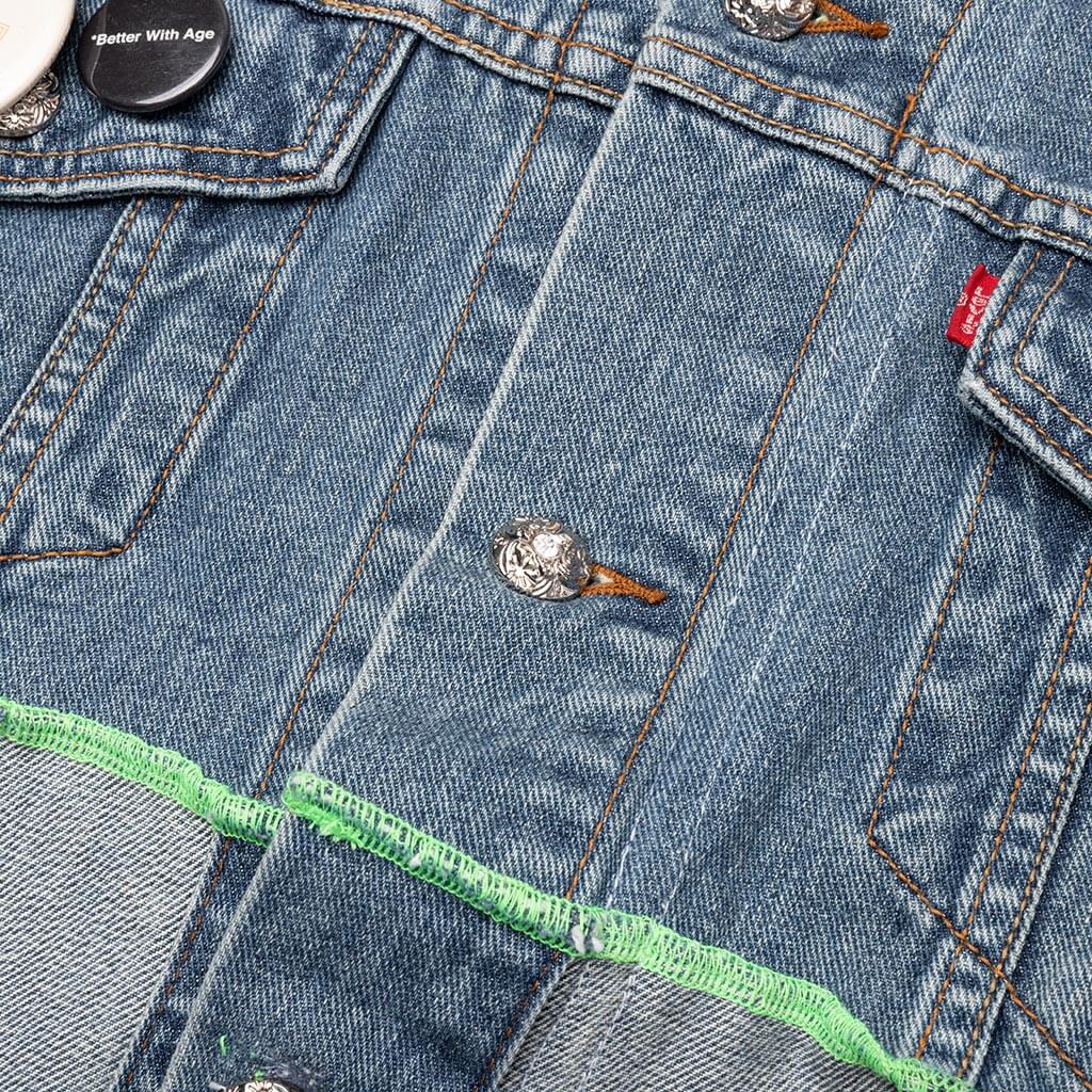 Escapade Reversible Denim Jacket Blue