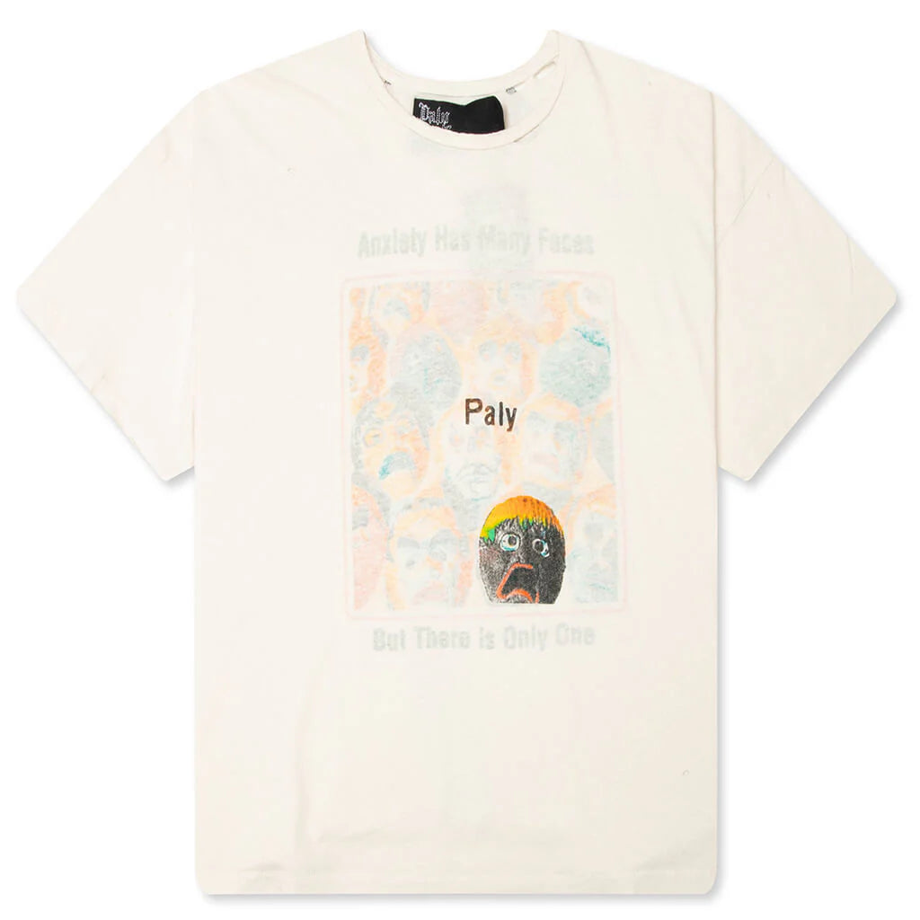 Anxiety Tee Vintage Cream