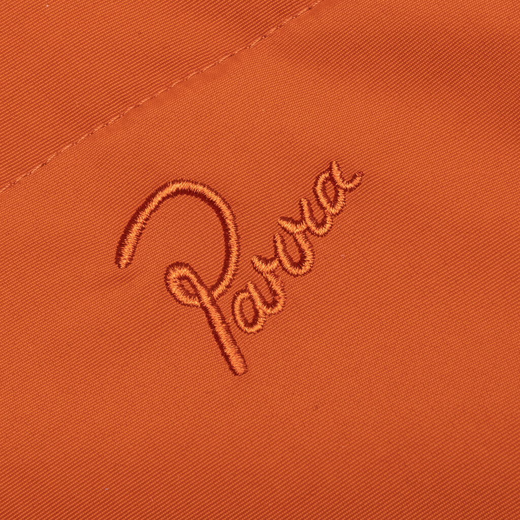 Trees in Wind Puffer Jacket Sienna Orange