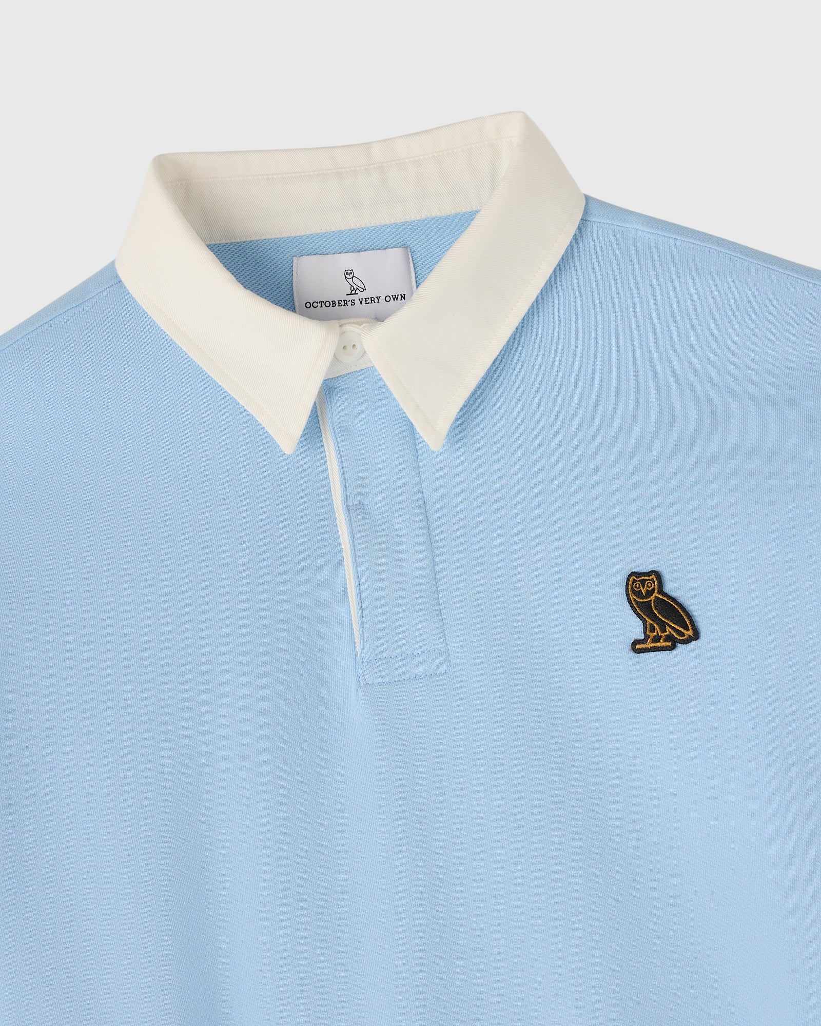 Classic Rugby Polo Light Blue