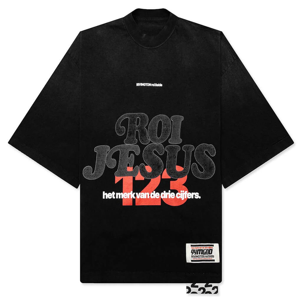 Roi Jesus S S Tee Vintage Black