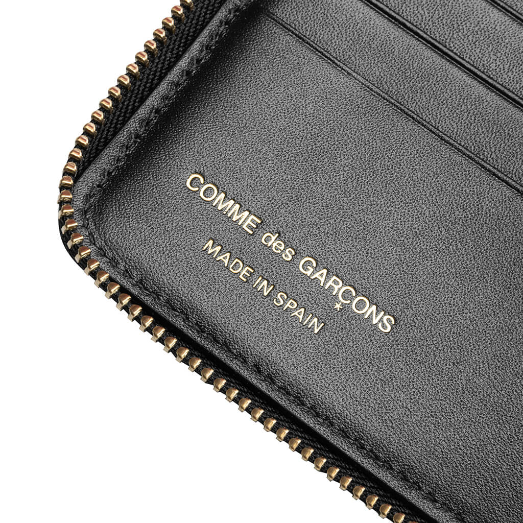 Comme des Garcons Polka Dots Wallet Black
