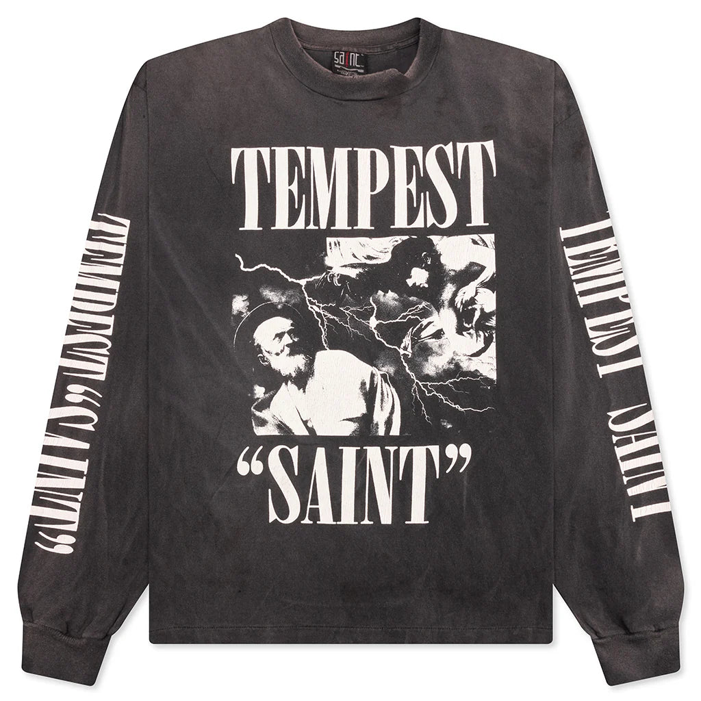 Tempest L S Tee Black