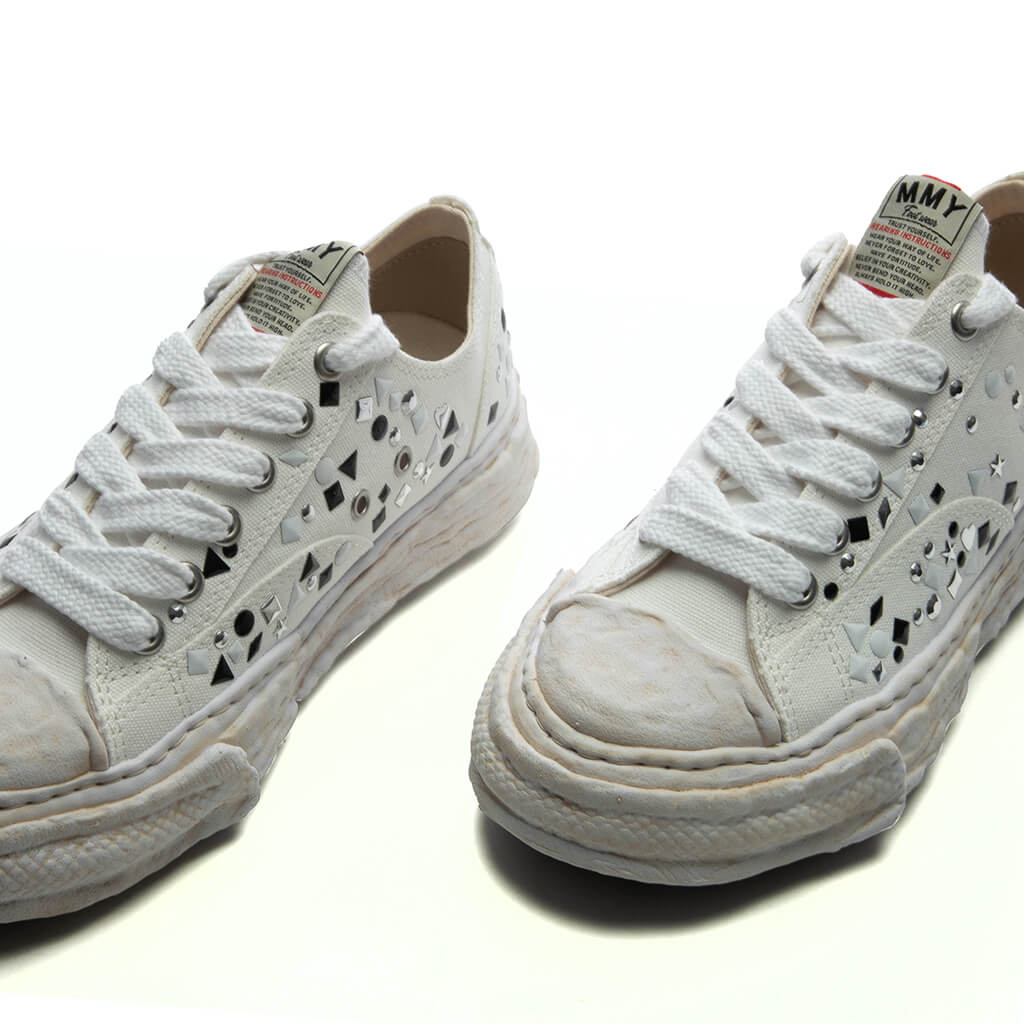 Peterson 23 Low OG Sole Embellished Canvas White