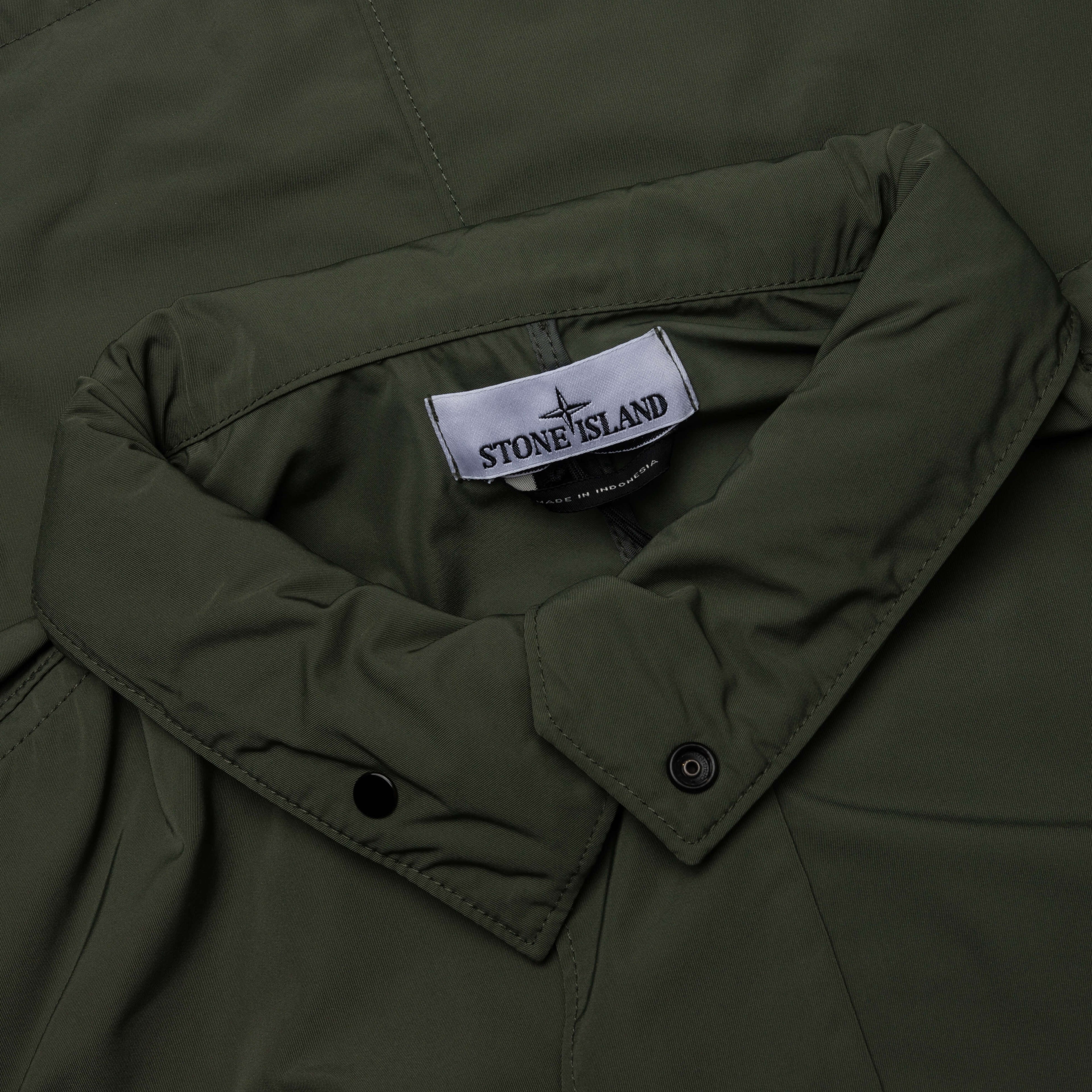Micro Twill Hooded Jacket Musk