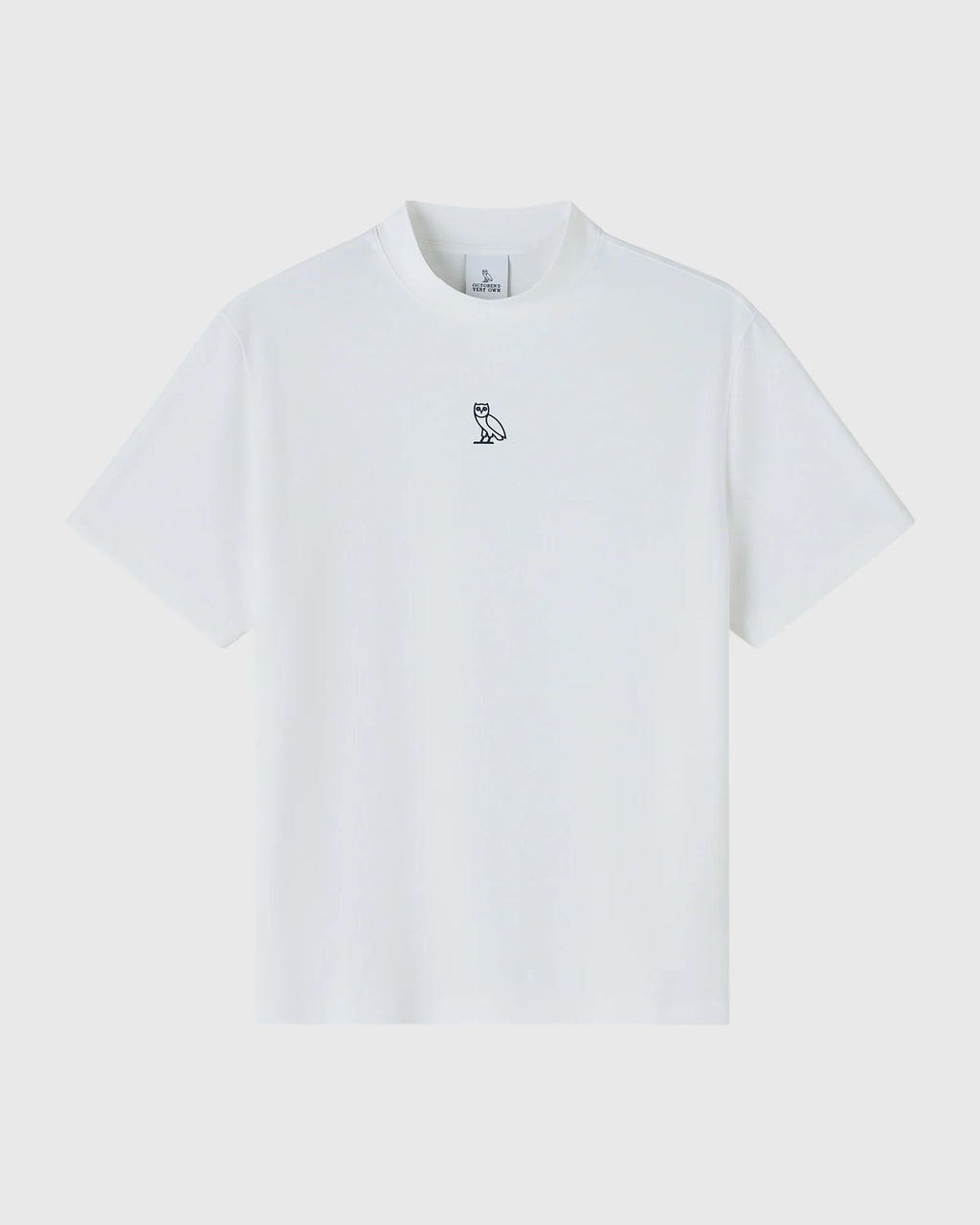OVO Golf Mockneck Tee White