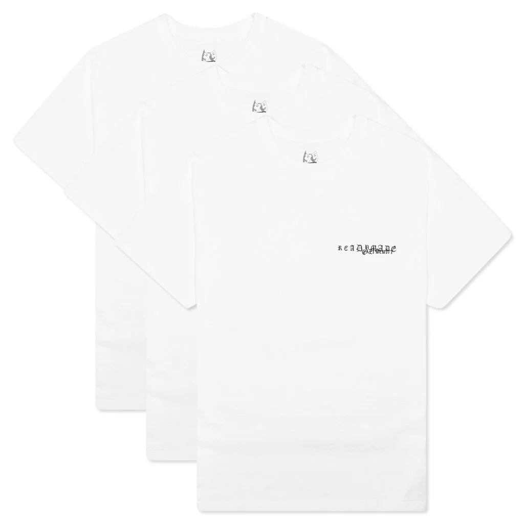 Readymade x Cali Tee 3Pack White