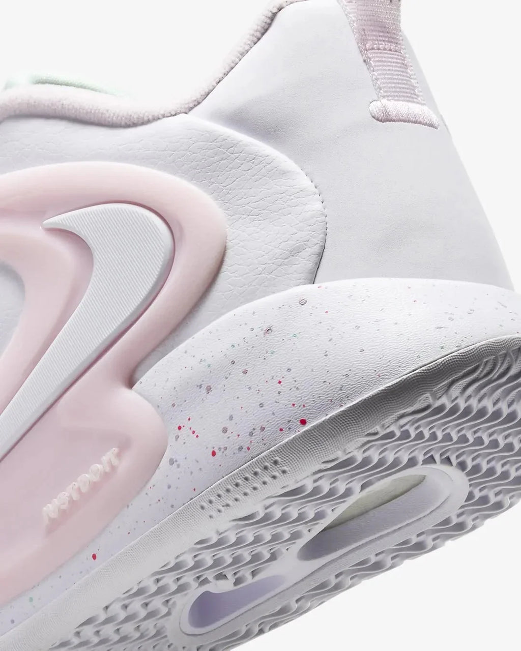 Tênis Nike React HyperSet 2 Vôlei Rosa Branco
