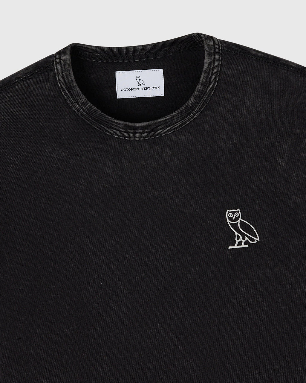 Muskoka Long Sleeve Tee Garment Dyed Black