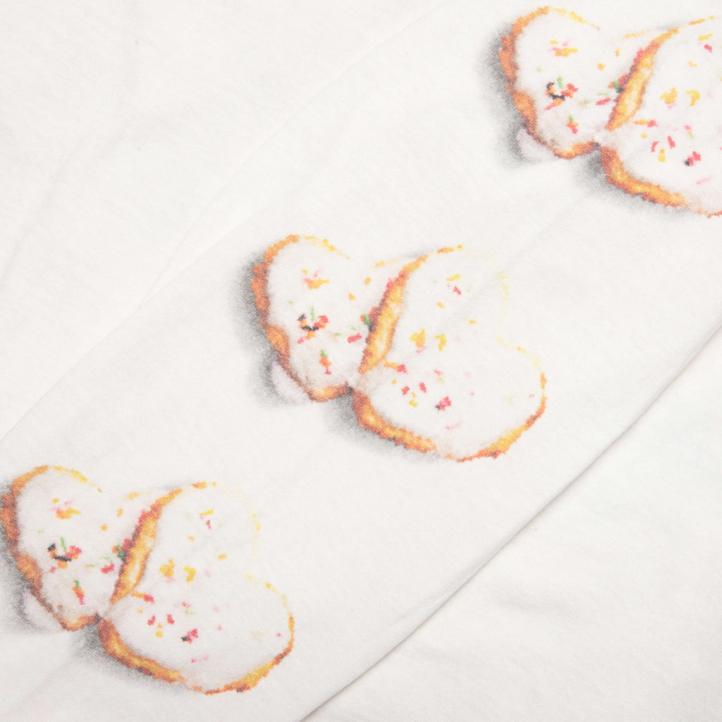 Saint Michael x Shermer Academy Heart Cookie L S Tee White