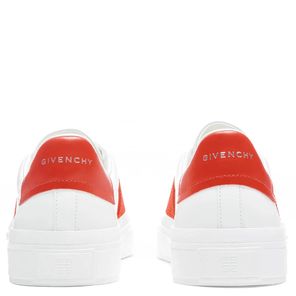 City Sport Sneakers White Red