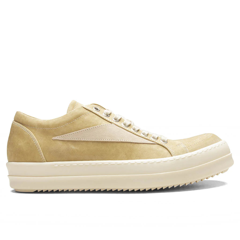 Vintage Denim Sneaks Parchment Milk