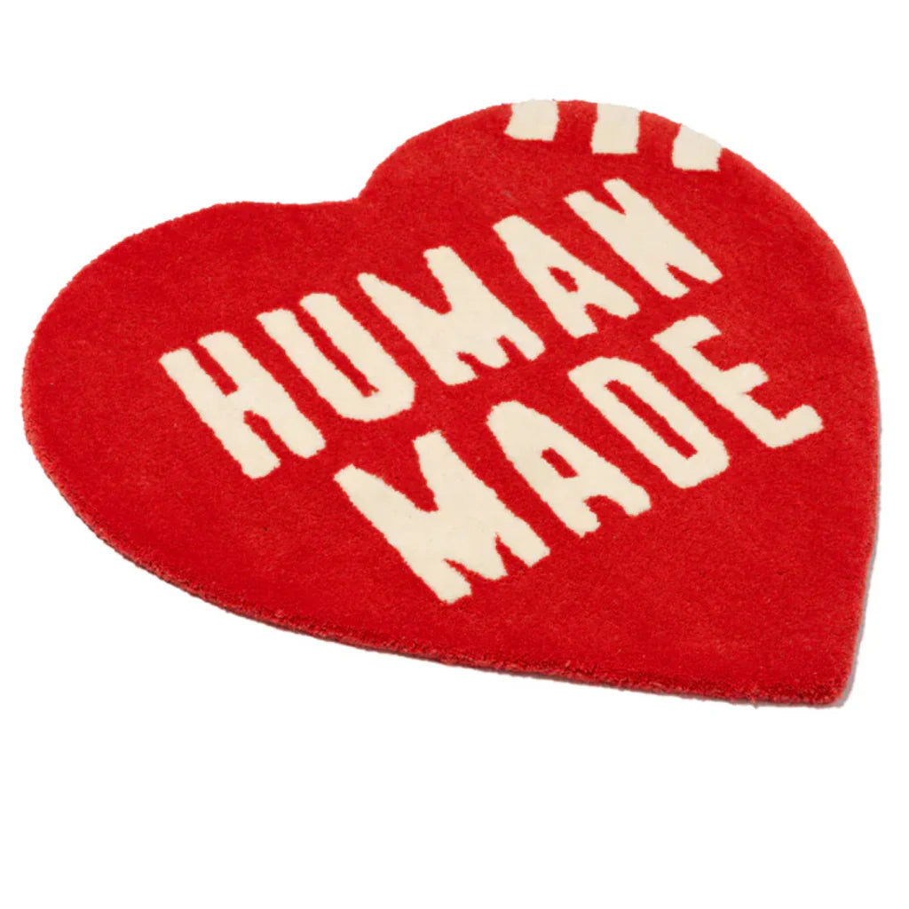 Heart Rug Medium Red
