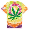Weed Tee Tie Dye