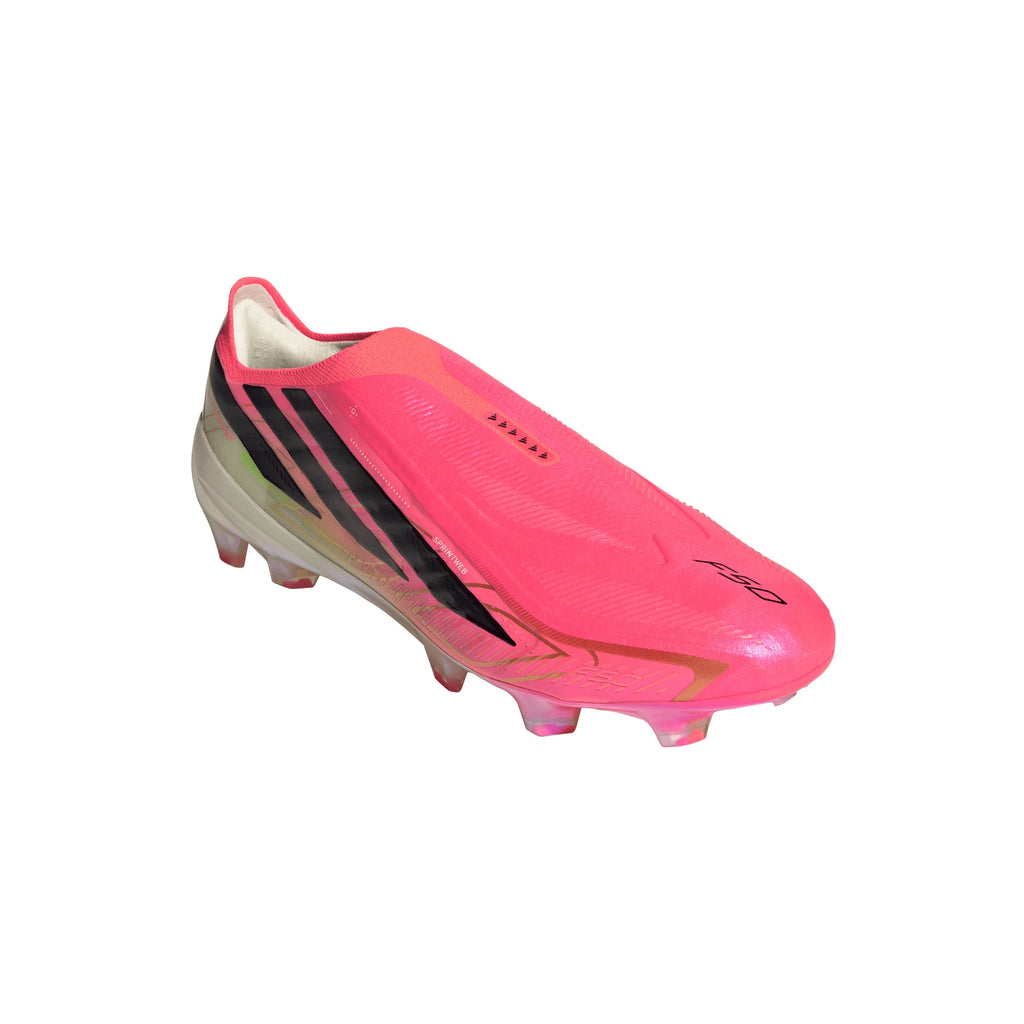 adidas F50 Hyperfast Elite Laceless Firm Ground Mens Soccer Cleats Turquesa Black Gold