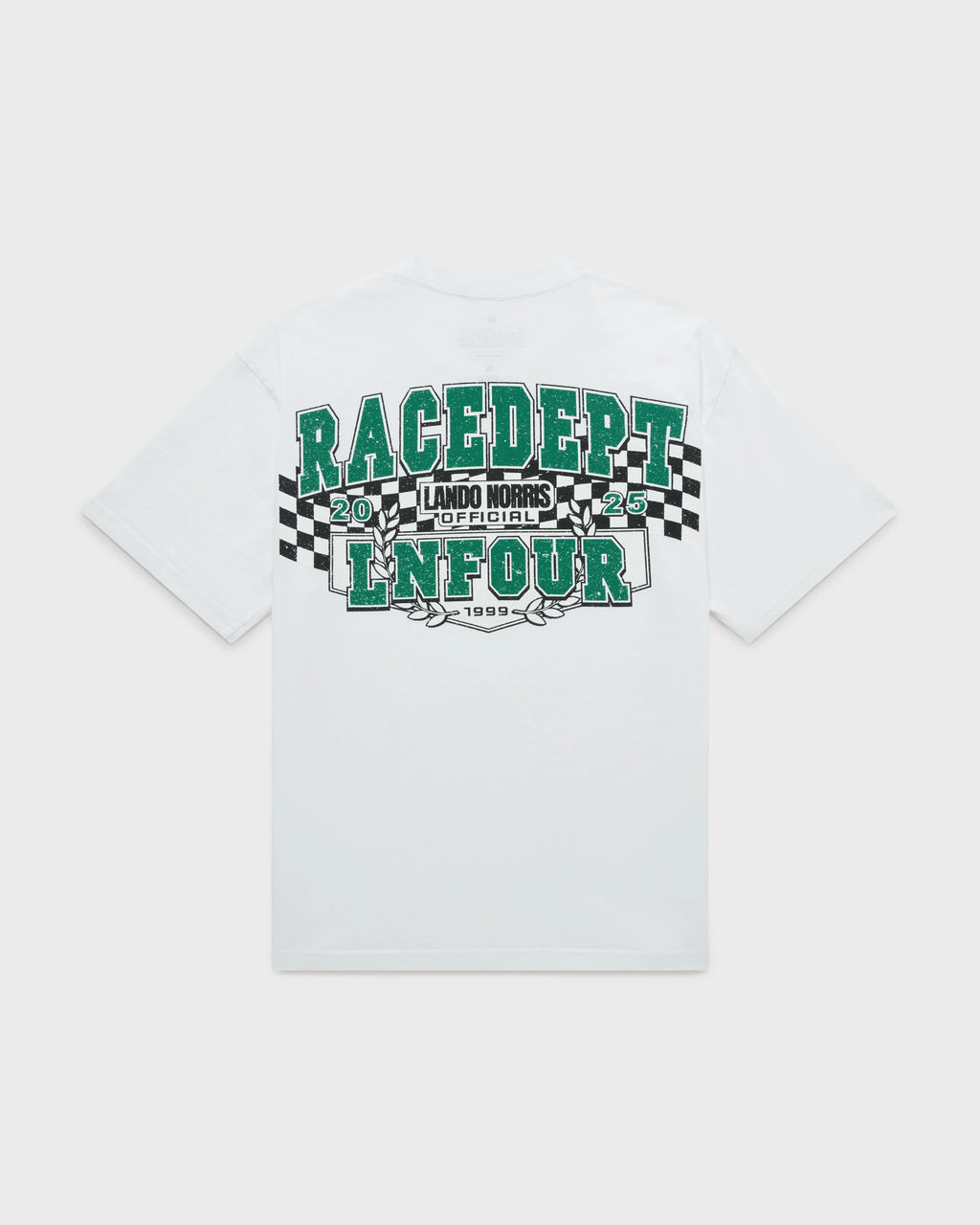 RACE DEPT FLAG TEE WHITE