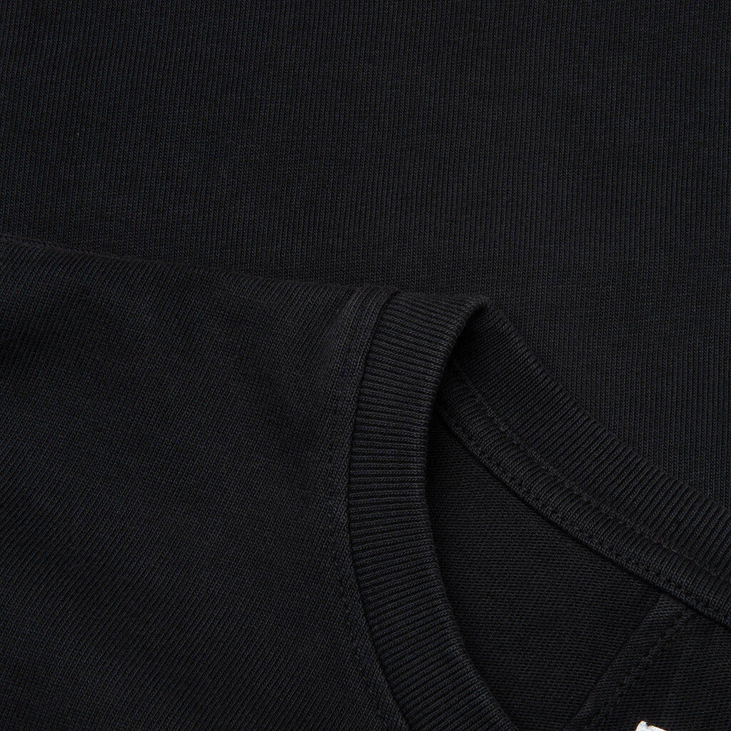 USA Sailing Icon Tee Vintage Black White