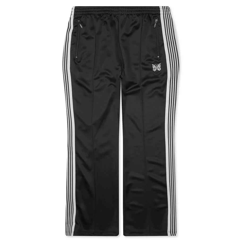 Poly Smooth Boot Cut Track Pant Charcoal