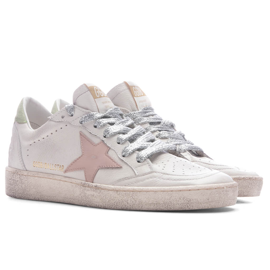 Womens Ball Star White Moonlight Pink Nile Green