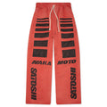 Moto Sweatpants Red
