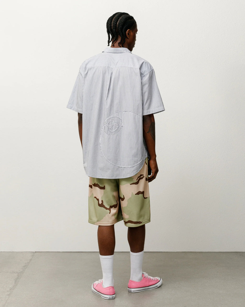 BOXY SS SHIRT 8 BALL STRIPE