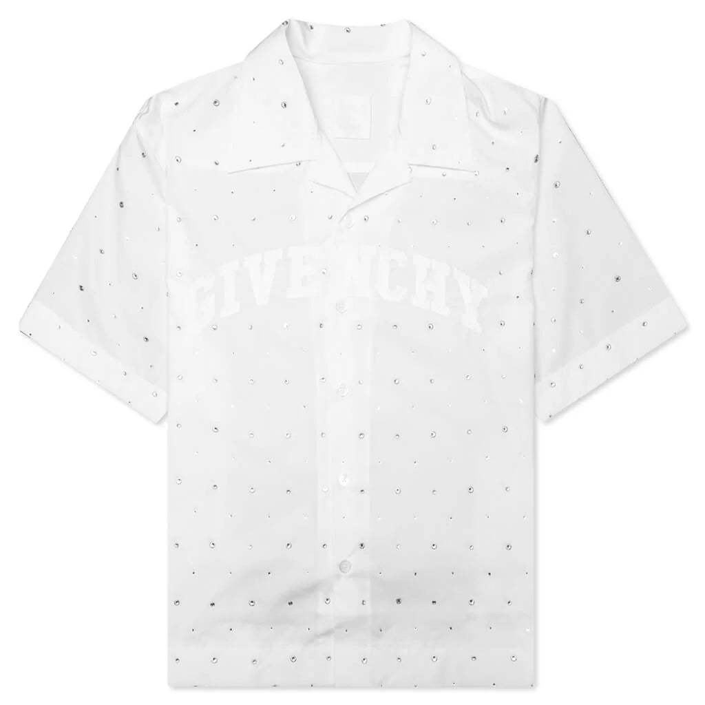 Boxy Fit S S Shirt White
