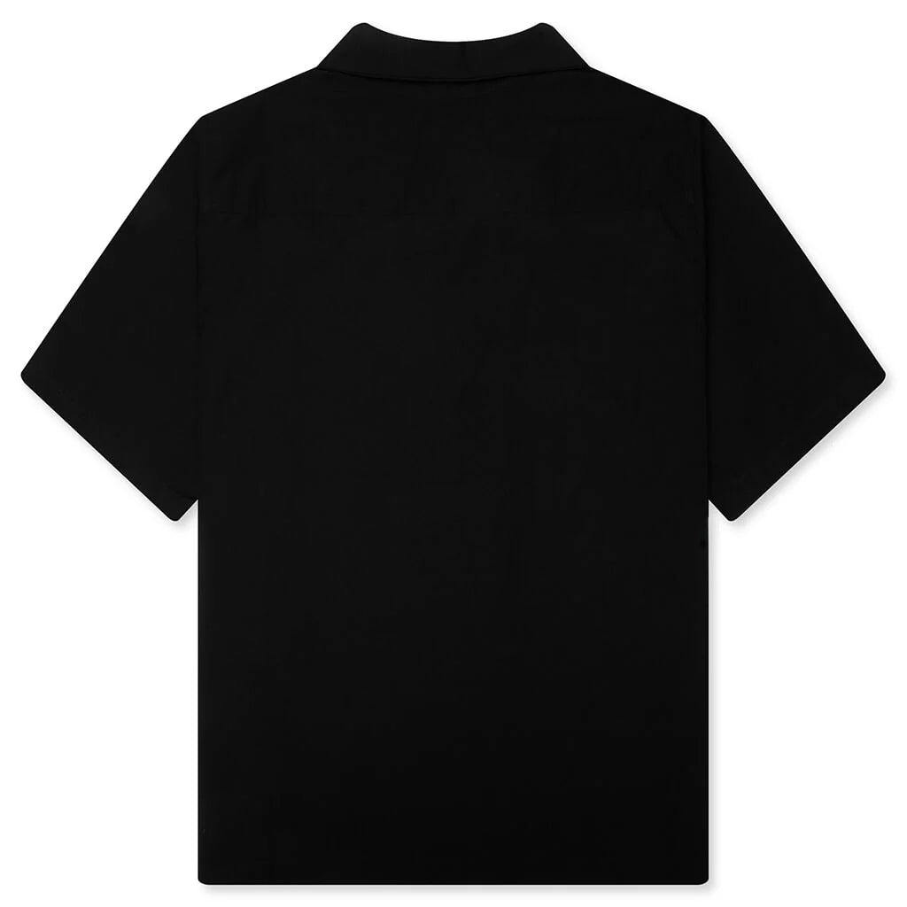 Rhude Regatta Club Shirt Black White Yellow Red