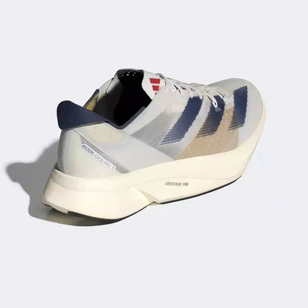 Adidas Adizero Adios Pro 3 Branco Azul Escuro
