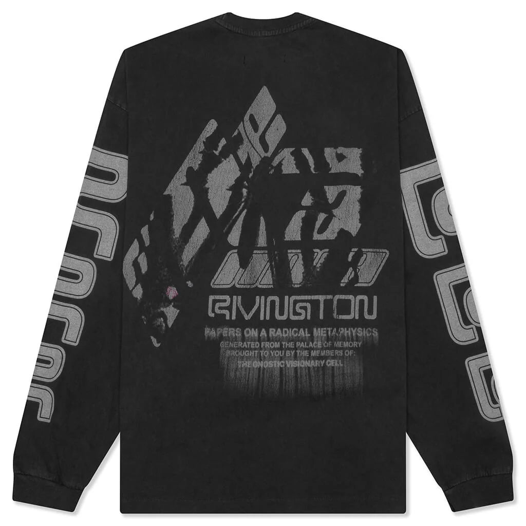 Metamoth 2 Vintage L S Tee Vintage Black