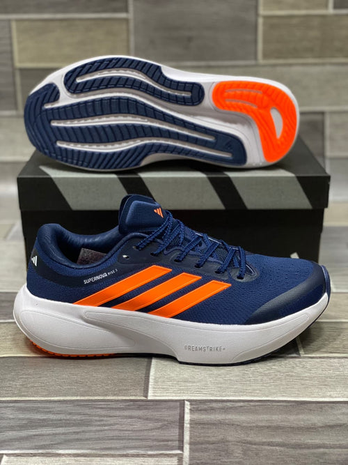 SUPERNOVA RISE 3 BLUE ORANGE AND THICK WHITE