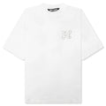 PA Monogram Over Tee Off White