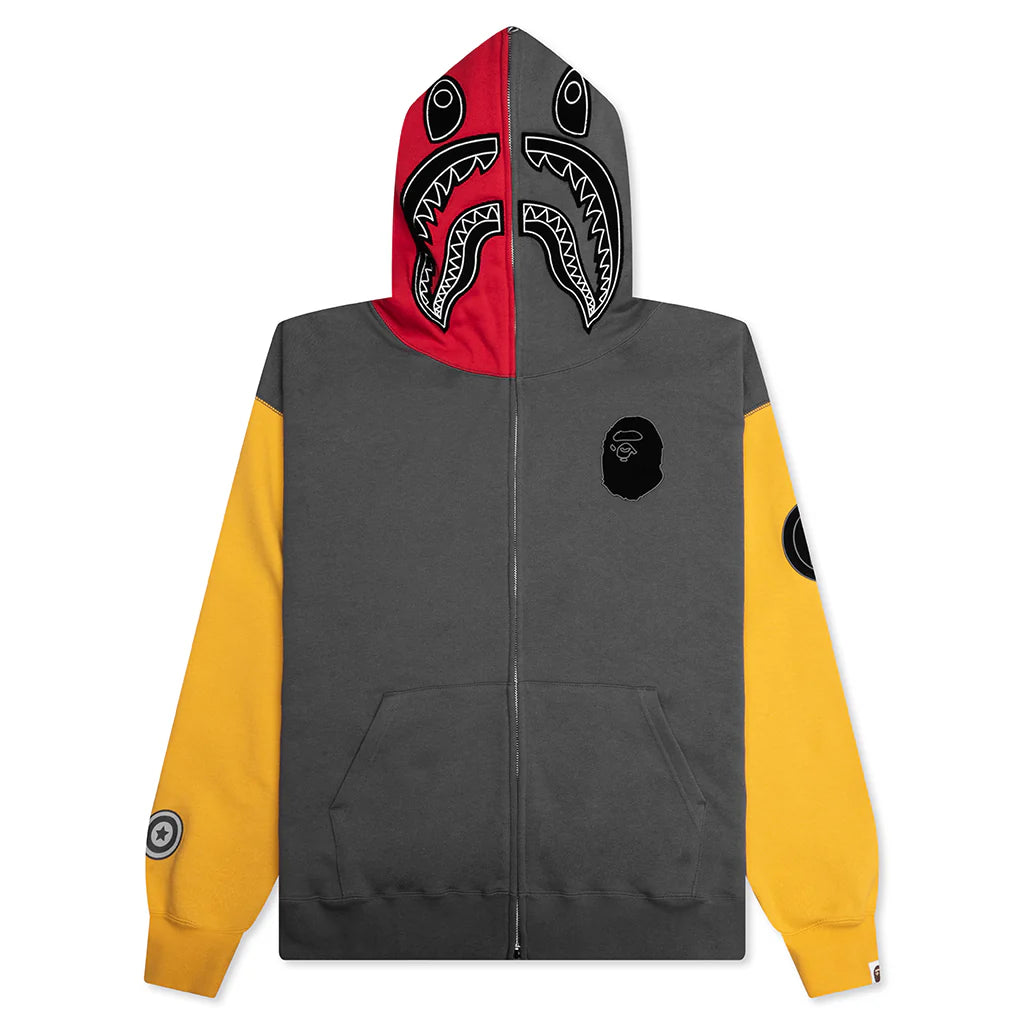 Shark Full Zip Hoodie Malaysia Gray