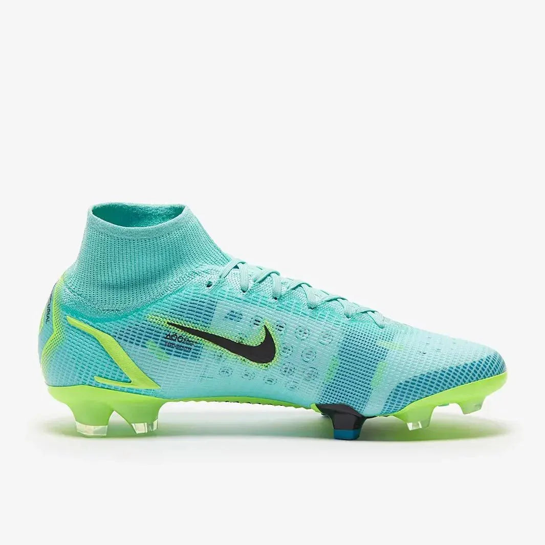 Nike Superfly 8 Elite FG Firm Ground Soccer Cleats Dynamic Turq Lime