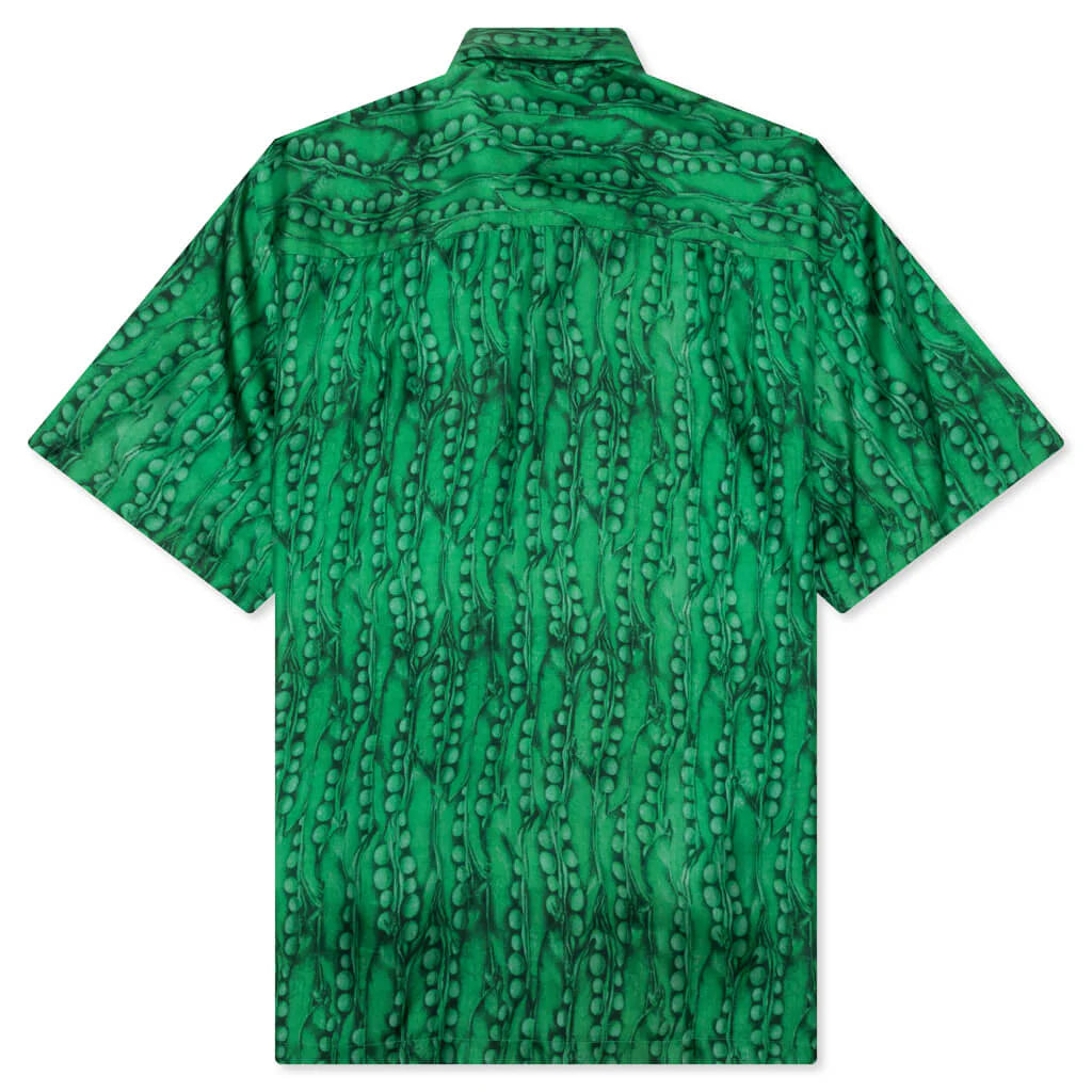 Hawaii Shirt w Front Pocket Green