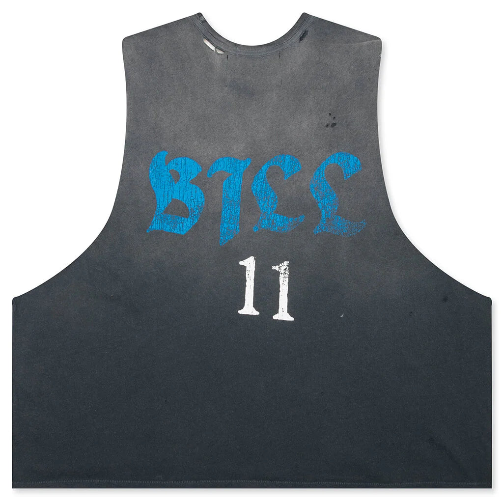 Thriller Night Cut Off Tee Vintage Black
