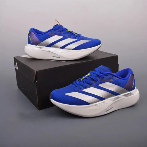 Tênis Adidas Adizero Evo SL Branco Azul Prata