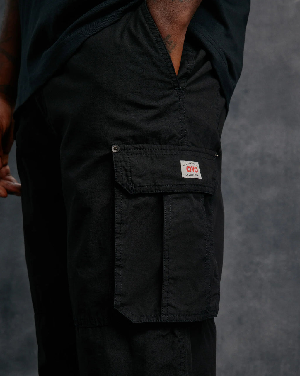 Multi Pocket Cargo Pant Black