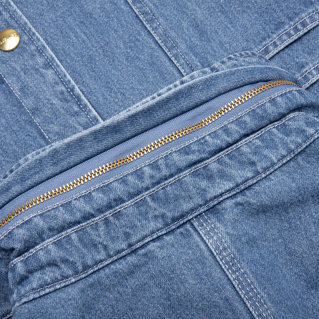Carhartt WIP x Invincible Denim Chore Coat Max Blue