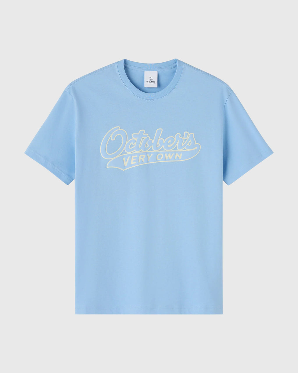Sports Script Tee Light Blue