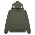 Shark Pullover Hoodie Olive Drab