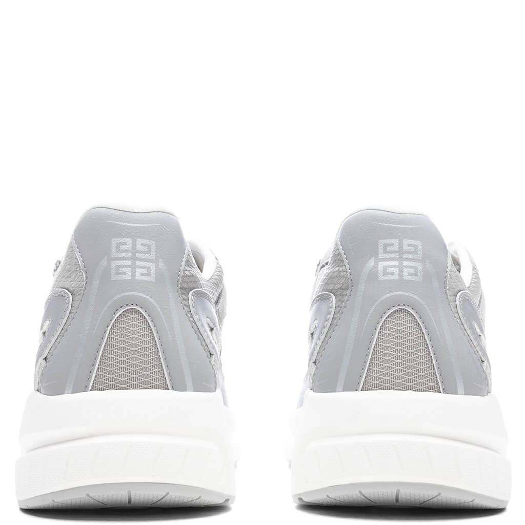 NFNTY 52 Suede and Mesh Sneakers Light Grey