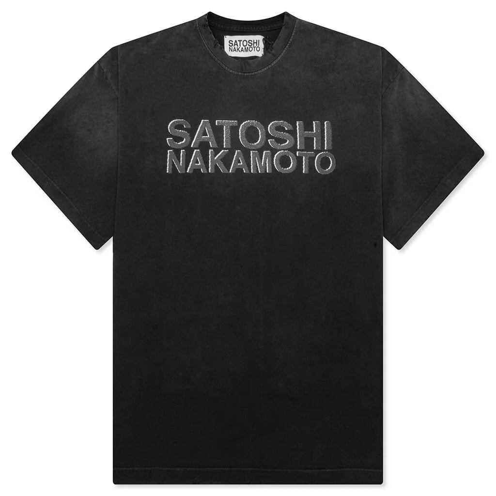 Shadow Logo Tee Black