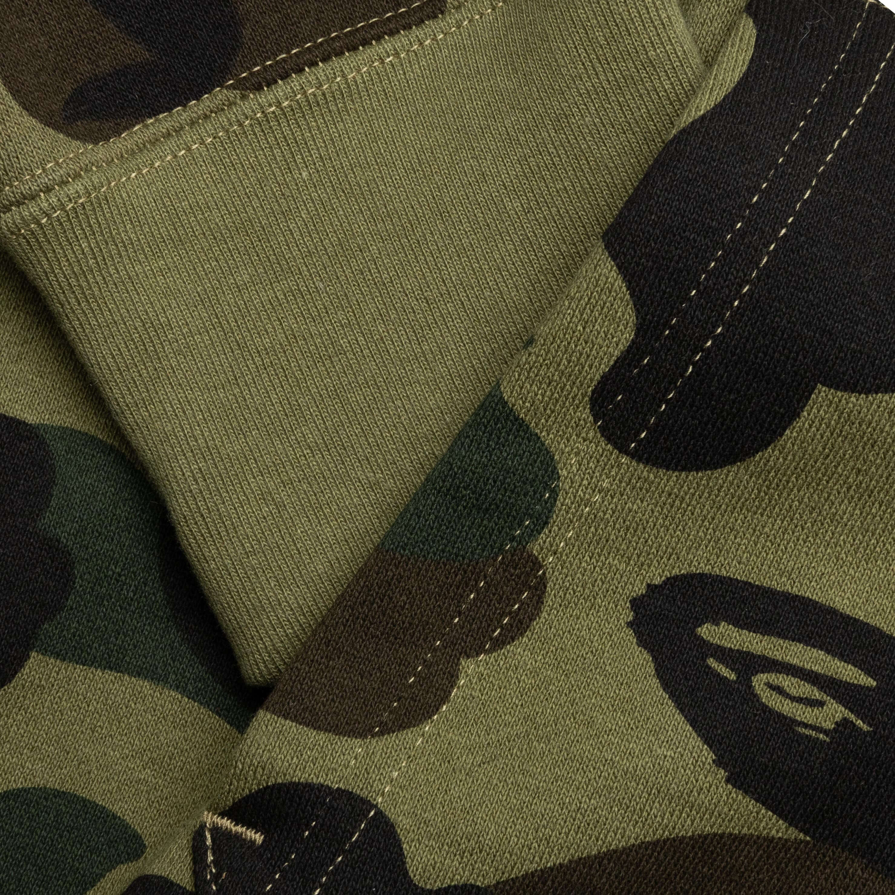1st Camo Shark Full Zip Hoodie Green