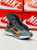 NIKE AIR ZOOM VOMERO 15 MULTI WOLF GREY BLACK AND ORANGE