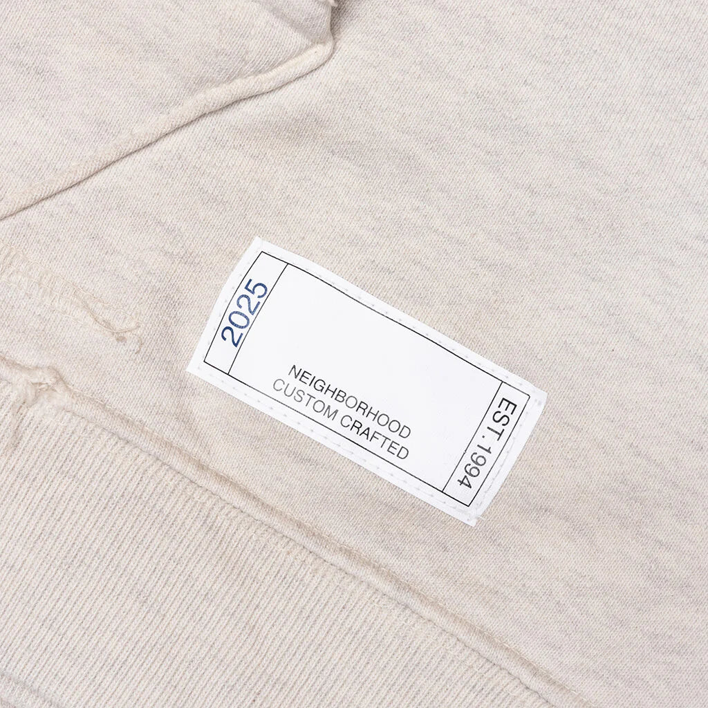 Savage Sweat Hoodie L S Oatmeal