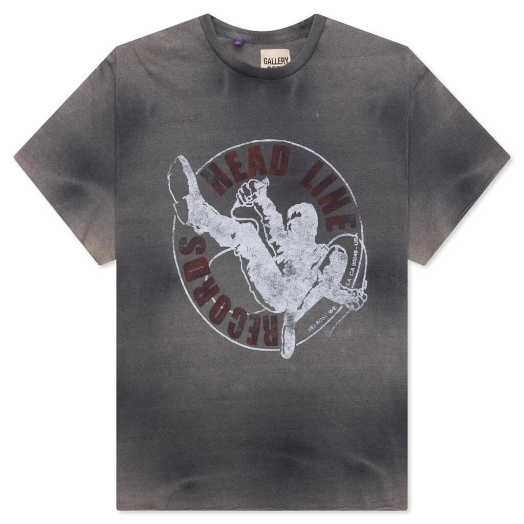 Headline Records Tee Black