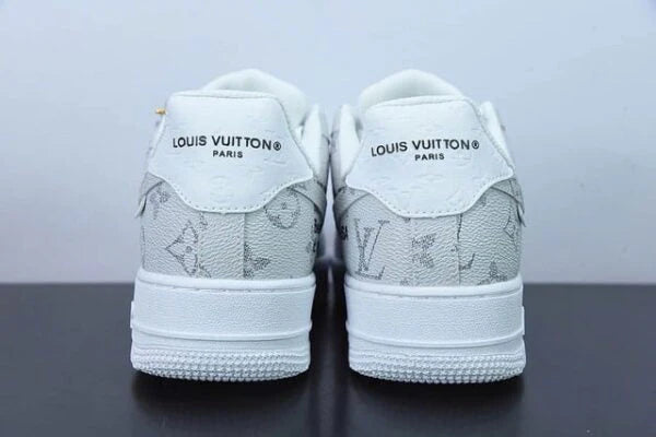 Louis Vuitton x Nike Air Force 1 Low By Virgil Abloh White Gray