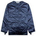 Oversized Quilted Jacket Indigo