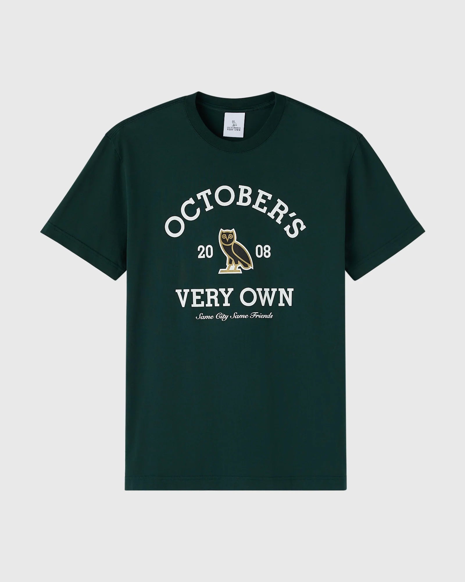 Collegiate Tee Midnight Green